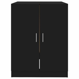 Wasmachinekast 71x71,5x91,5 cm zwart 3