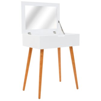 Kaptafel met spiegel 60x40x75 cm MDF 1