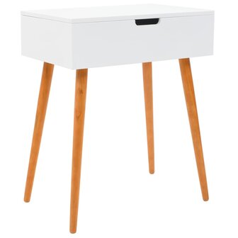 Kaptafel met spiegel 60x40x75 cm MDF 2