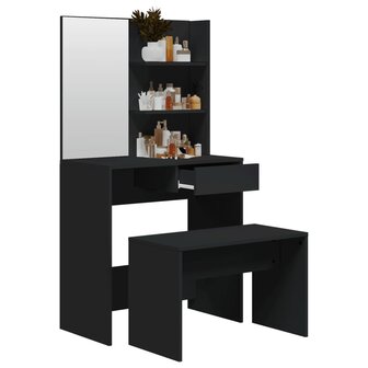 Kaptafelset 74,5x40x141 cm zwart 4