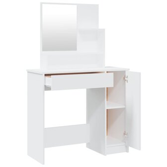 Kaptafelset 86,5x35x136 cm wit 5