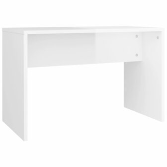 Kaptafelset 86,5x35x136 cm hoogglans wit 7