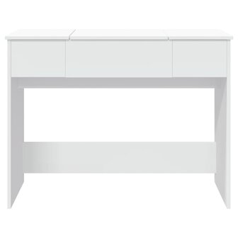 Kaptafel met spiegel 100x45x76 cm wit 5