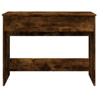 Kaptafel met spiegel 100x45x76 cm gerookt eikenkleurig 5