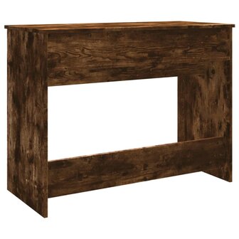 Kaptafel met spiegel 100x45x76 cm gerookt eikenkleurig 7
