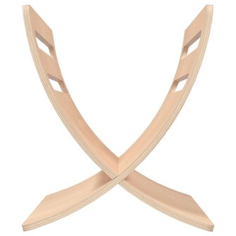 Tijdschriftenrek vloermodel hout naturel 6
