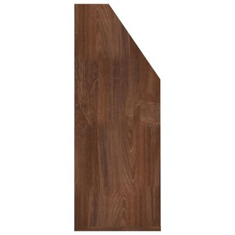 Kindertijdschriftenrek 71x30x78,5 cm bewerkt hout bruineiken 6