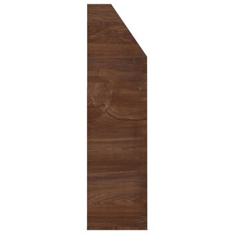 Kindertijdschriftenrek 71x30x114 cm bewerkt hout bruineiken 6