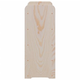 Wijnrek met bovenblad 67,5x25x60 cm massief grenenhout 6