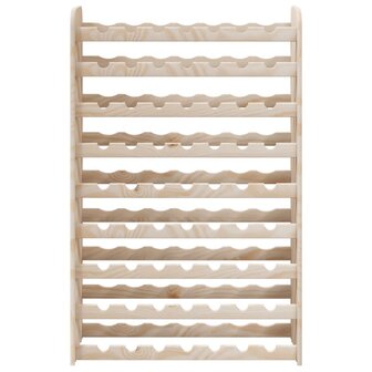 Wijnrek 72,5x25x111,5 cm massief grenenhout 5