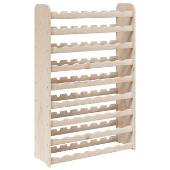 Wijnrek 72,5x25x111,5 cm massief grenenhout 7