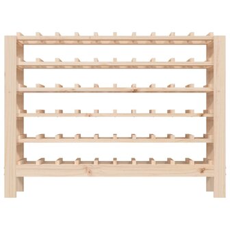 Wijnrek 109,5x30x82 cm massief grenenhout 4