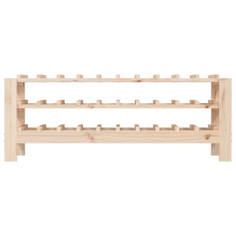 Wijnrek 109,5x30x42 cm massief grenenhout 5