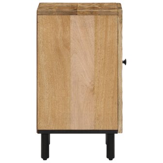 Badkamerkast 38x33x58 cm massief mangohout 4