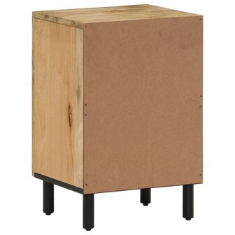 Badkamerkast 38x33x58 cm massief mangohout 5