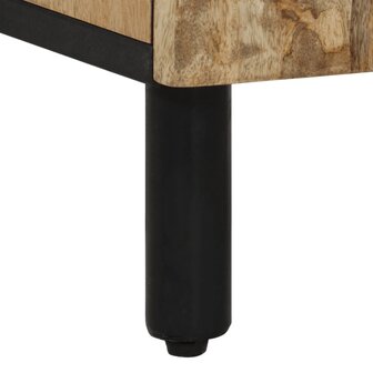 Badkamerkast 38x33x58 cm massief mangohout 9