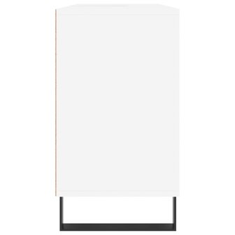 Badkamerkast 80x33x60 cm bewerkt hout wit 7