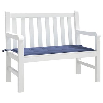 Tuinbankkussen 100x50x3 cm oxford stof marineblauw 3