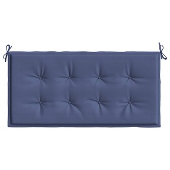 Tuinbankkussen 100x50x3 cm oxford stof marineblauw 4