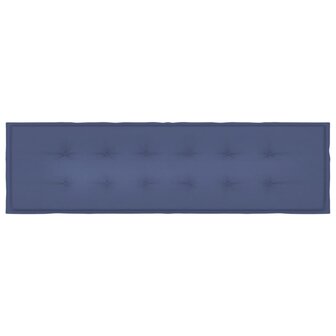 Tuinbankkussen 180x50x3 cm oxford stof marineblauw 4