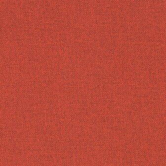 Stoelkussens 2 st lage rug 100x50x4 cm stof gem&ecirc;leerd rood 8