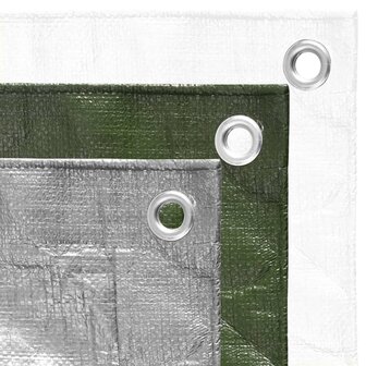 Dekzeil 180 g/m&sup2; 3x3 m HDPE wit 5
