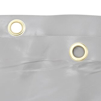 Dekzeil 650 g/m&sup2; &Oslash; 2 m grijs 5