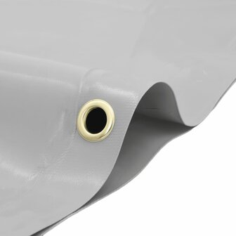 Dekzeil 650 g/m&sup2; &Oslash; 2,6 m grijs 4