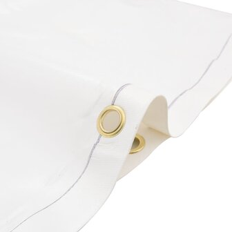 Dekzeil 650 g/m&sup2; &Oslash; 2 m wit 4