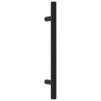 Handvatten 10 st 128 mm roestvrij staal zwart 3