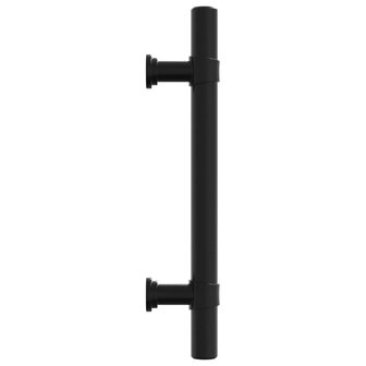 Handvatten 10 st 96 mm roestvrij staal zwart 6