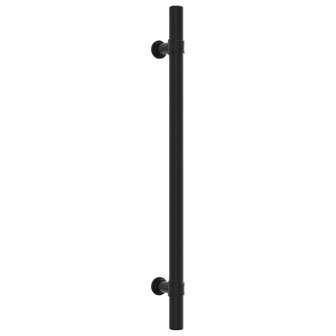 Handvatten 10 st 192 mm roestvrij staal zwart 3