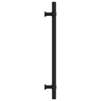 Handvatten 10 st 192 mm roestvrij staal zwart 6