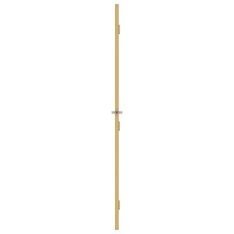Binnendeur smal 93x201,5 cm gehard glas en aluminium goudkleur 4