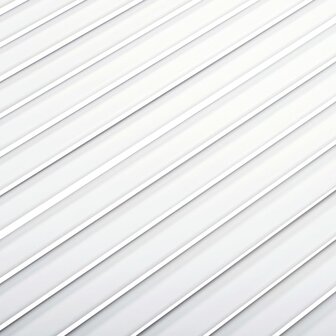 Kastdeur met lamellen 99,3x59,4 cm massief grenenhout wit 5
