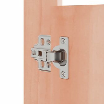 Kastdeurtjes voor buitenkeuken 50x9x82 cm massief douglashout 7