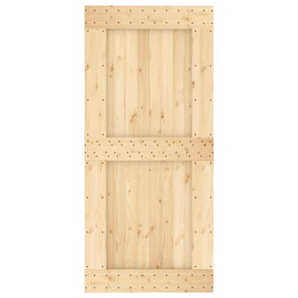 Deur NARVIK 95x210 cm massief grenenhout 5
