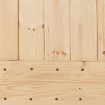 Schuifdeur met beslag 85x210 cm massief grenenhout 7