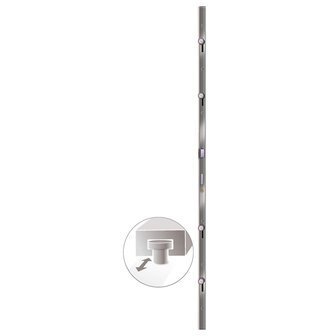 Voordeur 108x208 cm PVC antracietkleurig 7