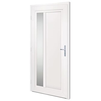 Voordeur 108x208 cm PVC antracietkleurig 5