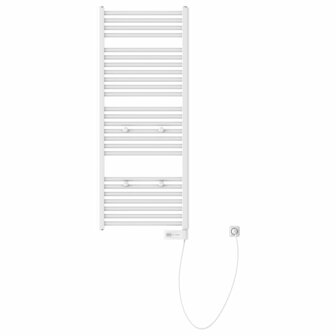 EISL Badkamerradiator met timer 120x50x15 cm wit 4