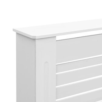 Radiatorombouw 152x19x81,5 cm MDF wit 5