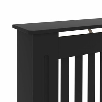 Radiatorombouw 172x19x81,5 cm MDF zwart 6