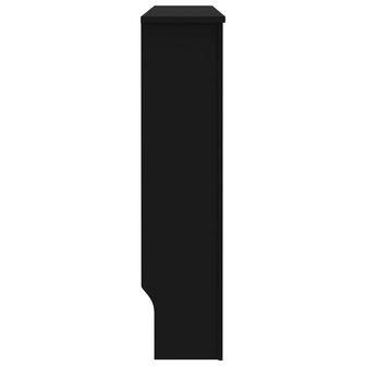 Radiatorombouw 112x19x81,5 cm MDF zwart 4