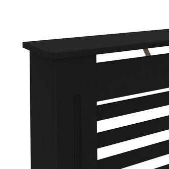 Radiatorombouw 152x19x81,5 cm MDF zwart 6
