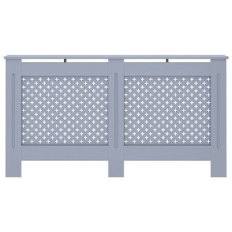 Radiatorombouw 152x19x81,5 cm MDF antraciet 3
