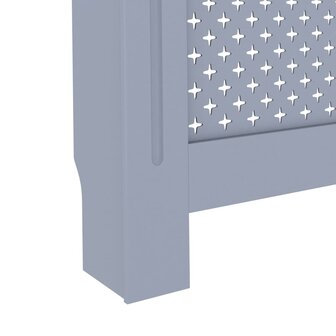 Radiatorombouw 152x19x81,5 cm MDF antraciet 7