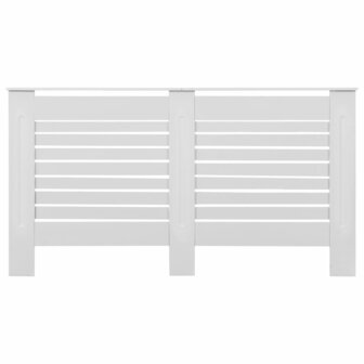 Radiatorombouwen 2 st 152x19x81,5 cm MDF wit 4