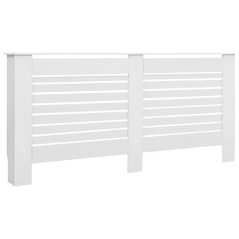 Radiatorombouwen 2 st 172x19x81,5 cm MDF wit 3