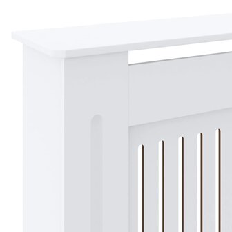 Radiatorombouw 205 cm MDF wit 6
